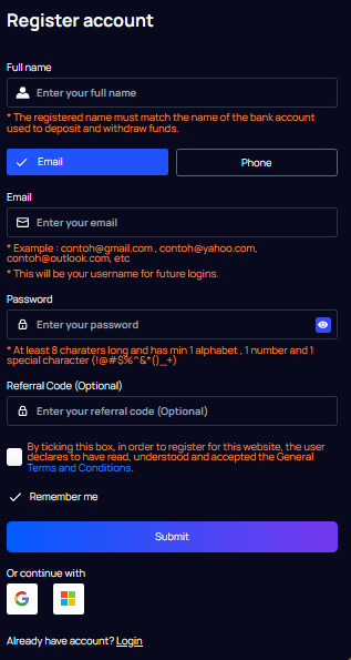 Slotkaki88 Register